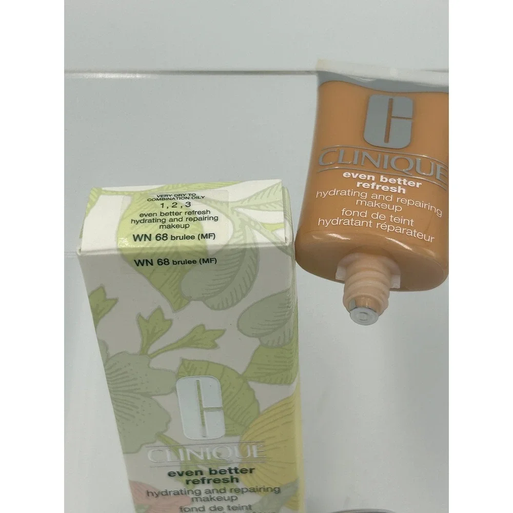Clinique Even Better Refresh Foundation 1oz WN 68 Brulee New Hydrating Makeup
